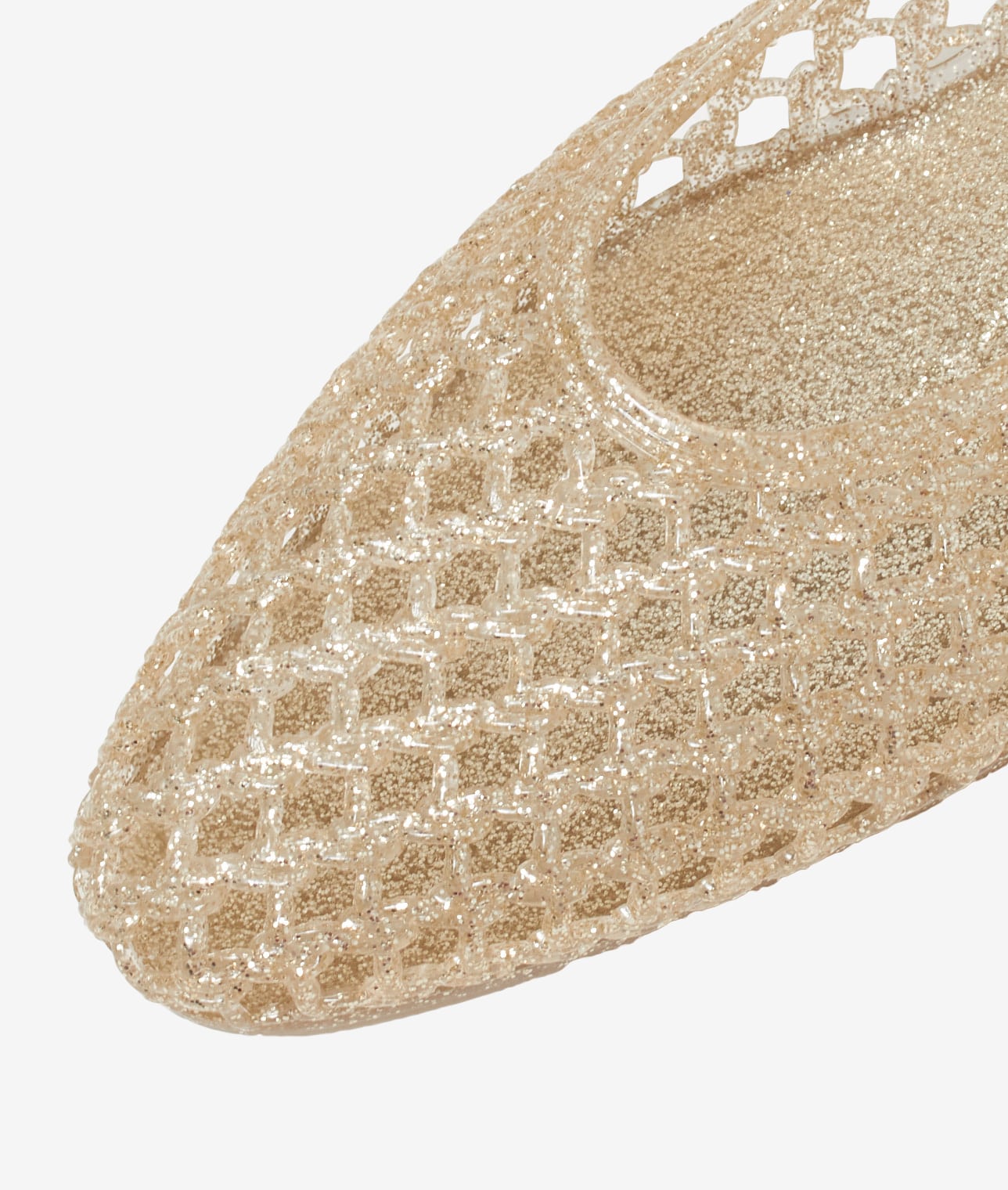 【予約】HEAVENLY JELLY/別注シャイニーメッシュパンプス 詳細画像 GOLD 8