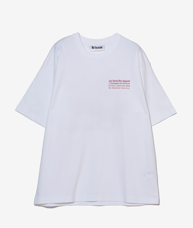 On Vacation/Less Upsetti Tシャツ