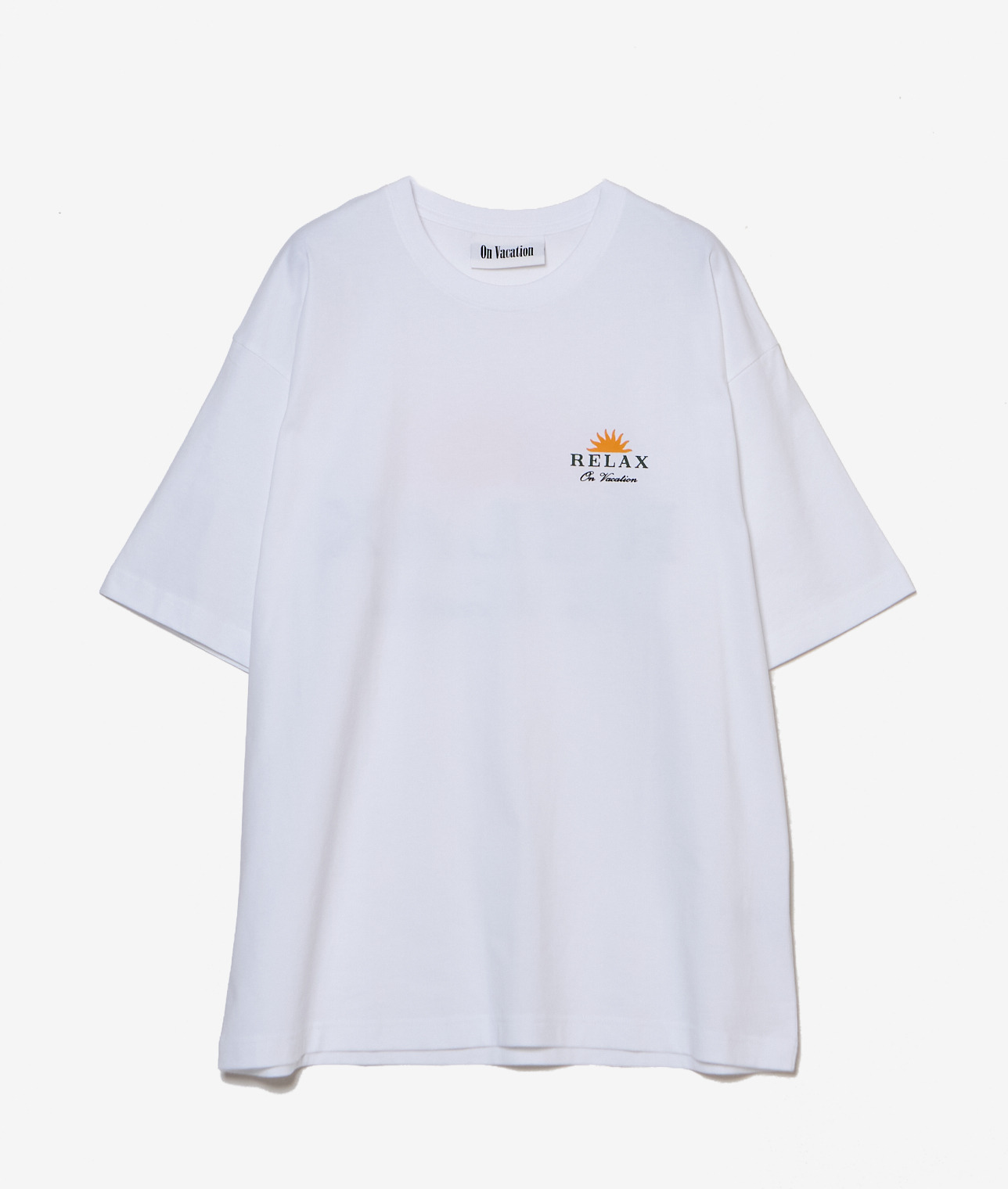 On Vacation/Relax Tシャツ 詳細画像 ホワイト 1
