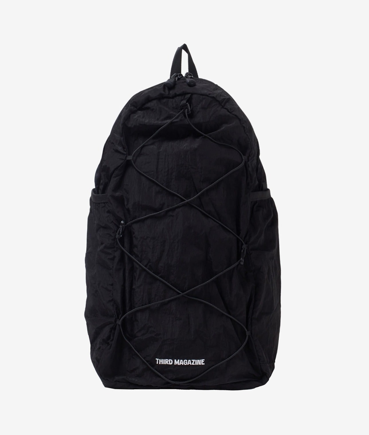 【予約】【別注】CARIBOU Mountaineering/ロゴパッカブルバックパック(BLACK) 詳細画像 BLACK 3