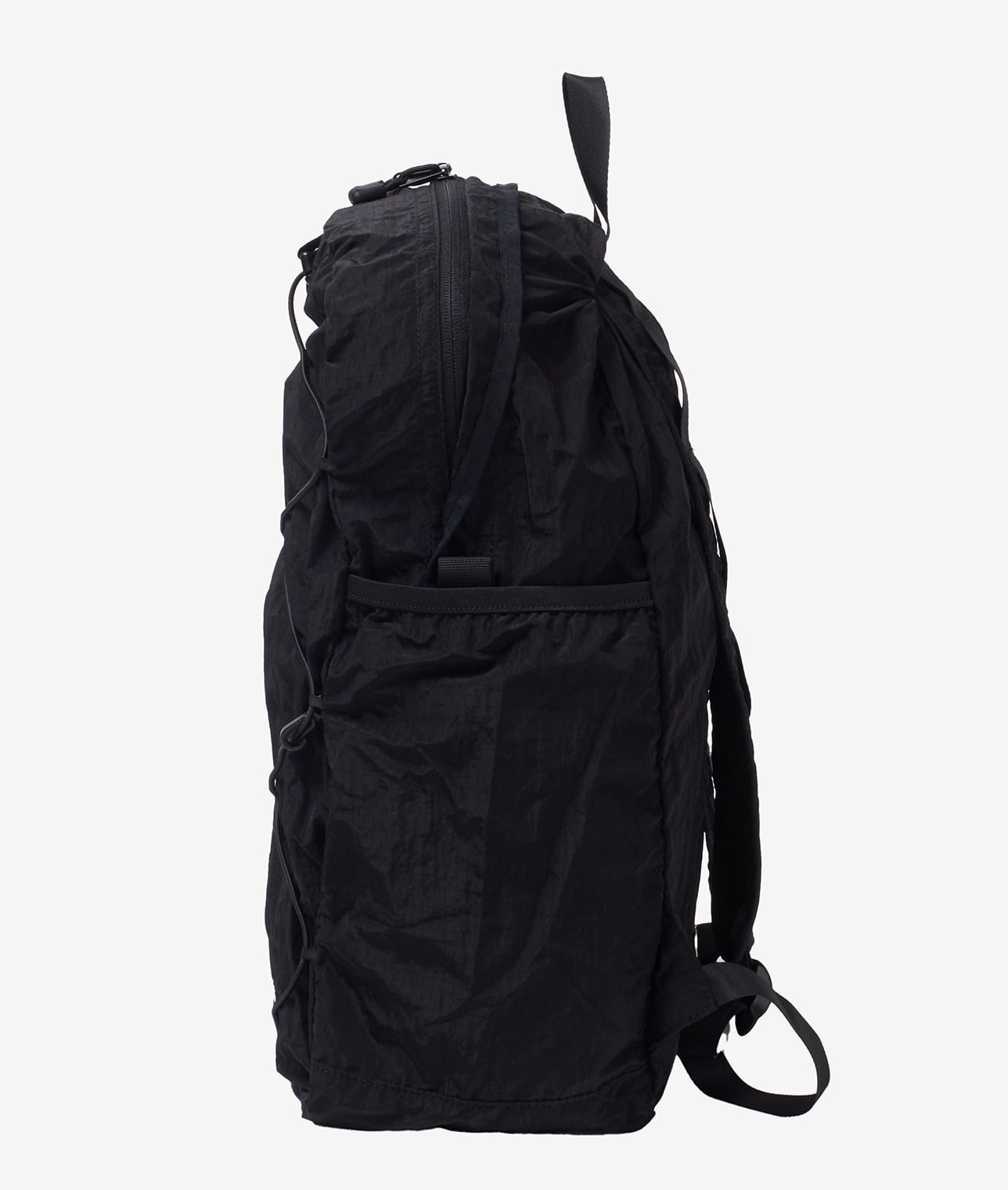 【予約】【別注】CARIBOU Mountaineering/ロゴパッカブルバックパック(BLACK) 詳細画像 BLACK 4