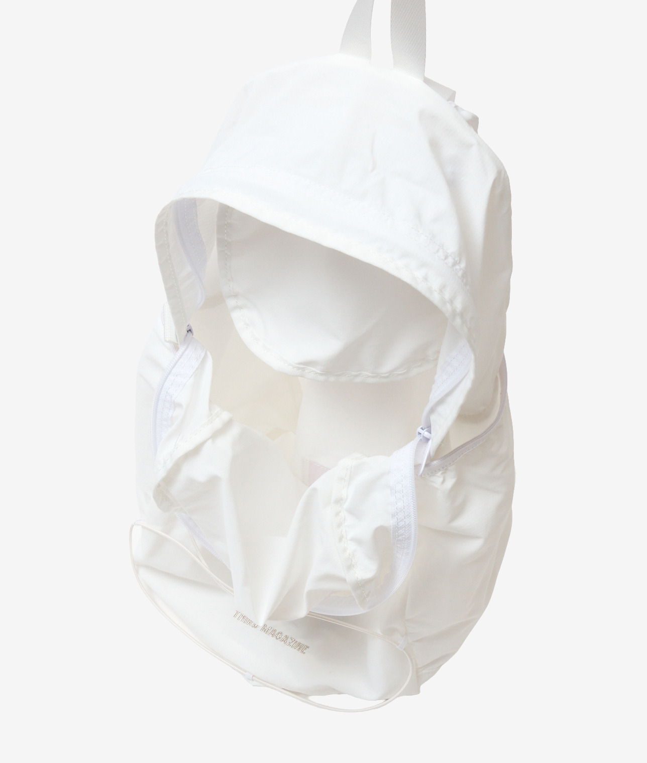 【予約】【別注】CARIBOU Mountaineering/ロゴパッカブルバックパック(WHITE) 詳細画像 WHITE 3