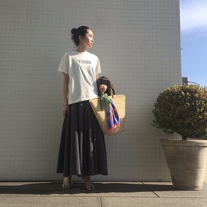 Waffle Skirt Coordinate｜THIRD MAGAZINE (サードマガジン) 公式