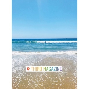 BEACH in THIRD MAGAZINE