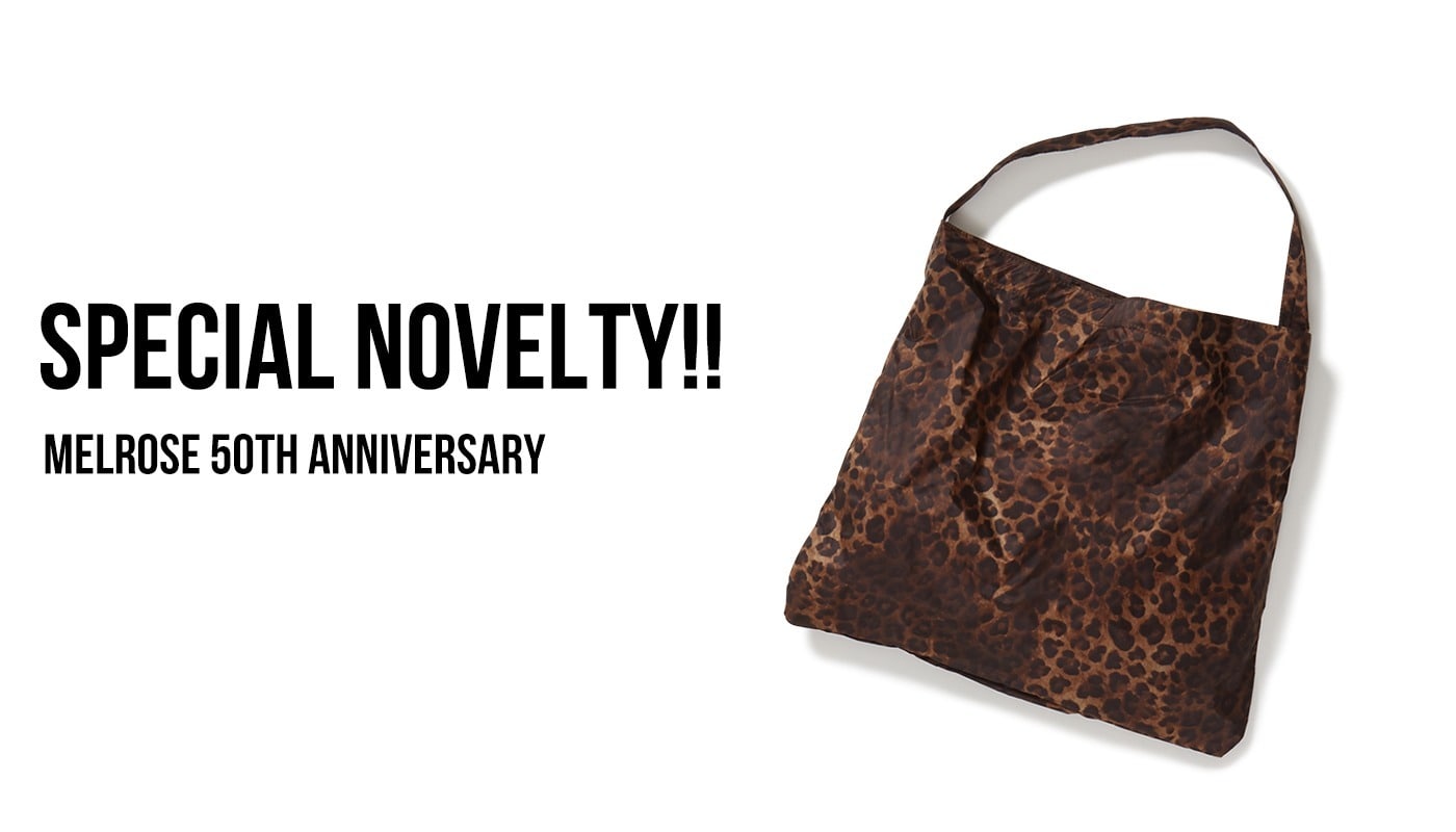 MELROSE 50th Anniversary サスティナブルエコバッグプレゼント
