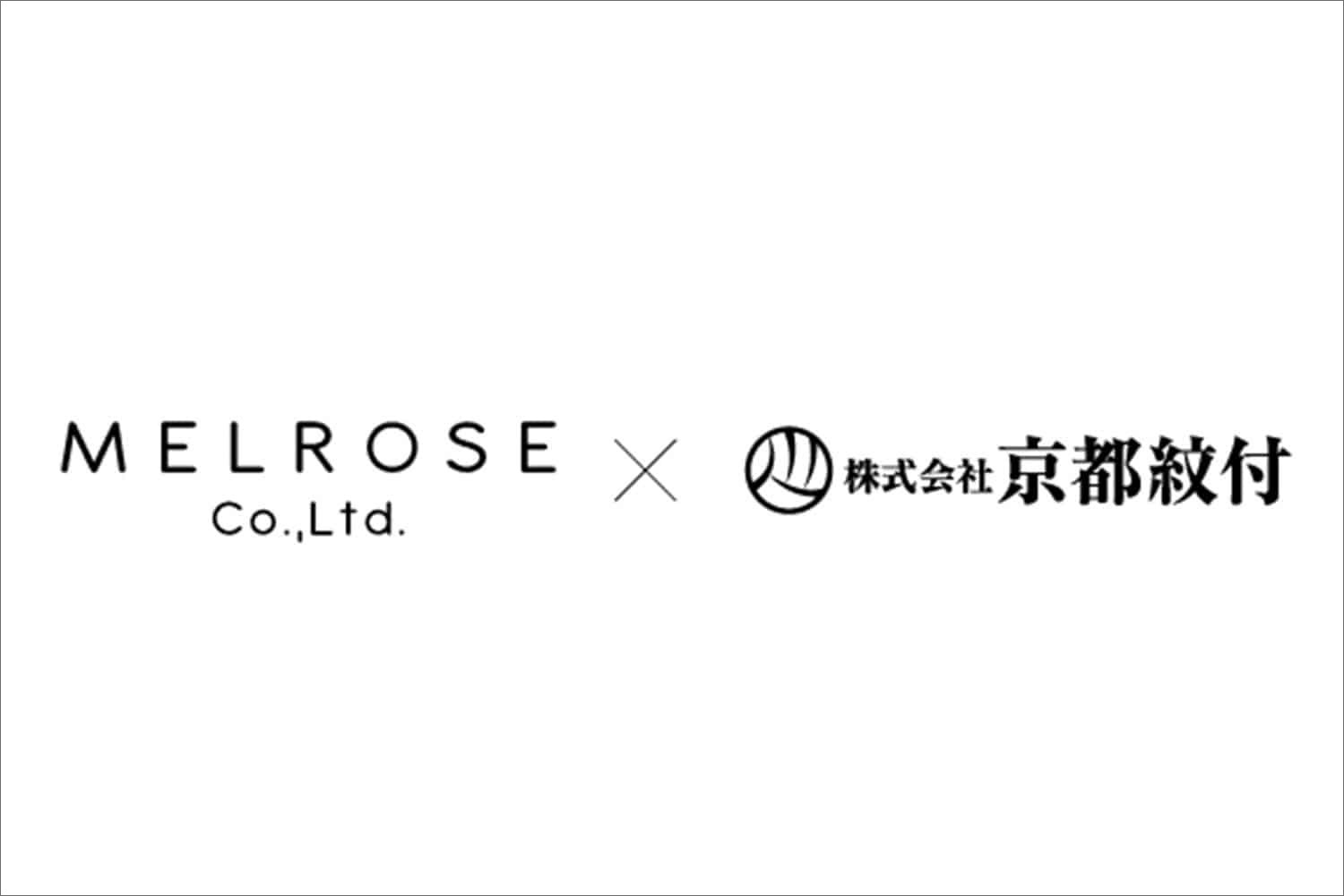 MELROSE 50th Anniversary 50のモノコト企画 京都紋付様との取り組み